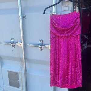 Sequin Pink dress